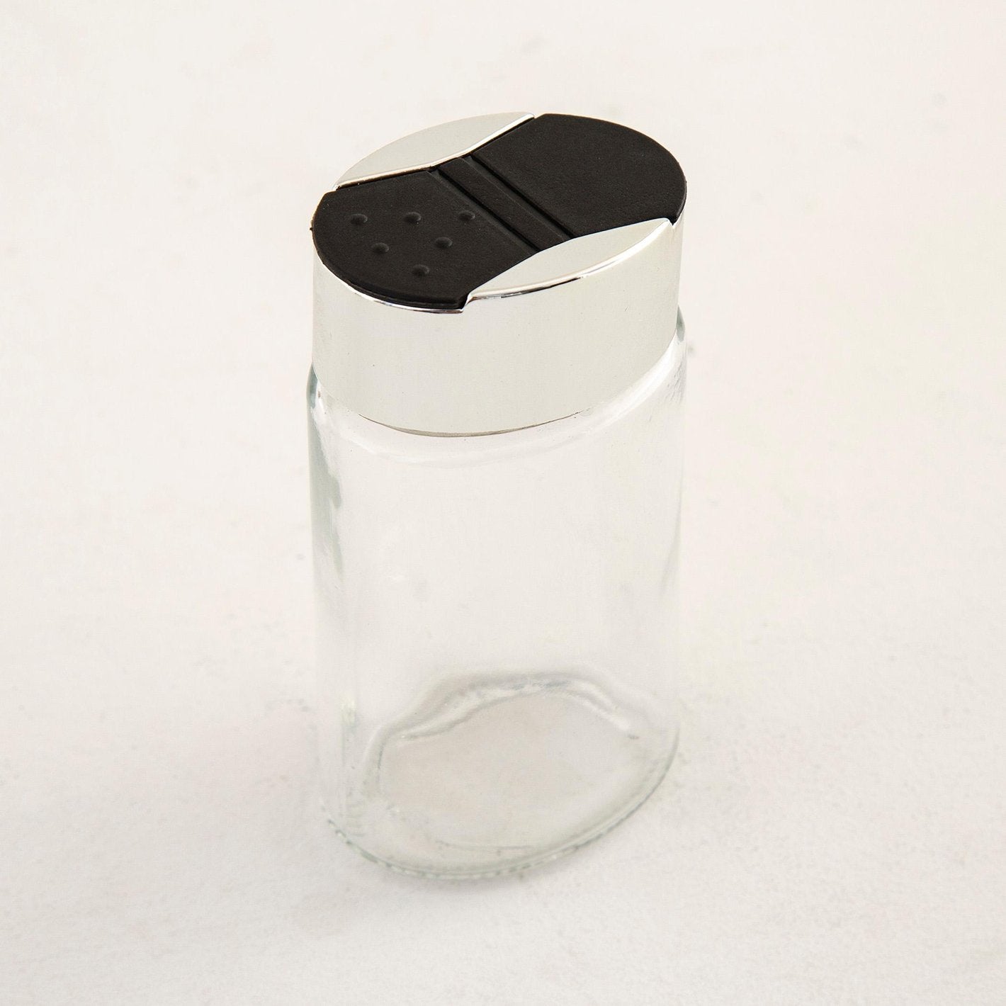 Spice Jar Rack Set with Glass Containers – Rotating Kitchen Spice Organizer