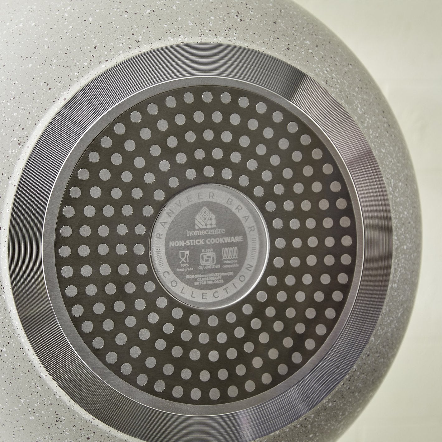 Ceramic Nonstick Frying Pan Set with Wood-Grain Handles – Eco Friendly Cookware