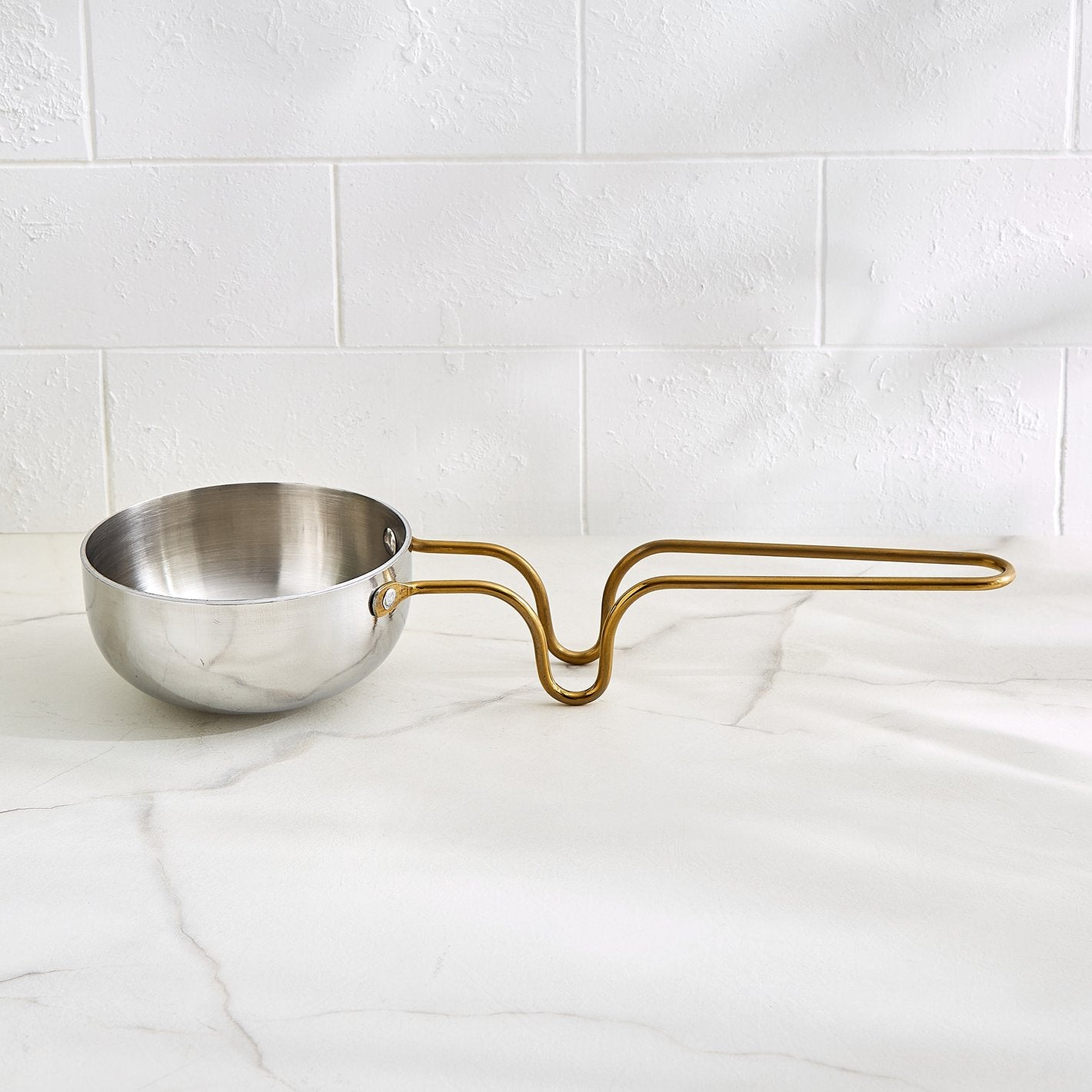 Stainless Steel Cookware Set with Gold Handles – Premium Kitchen Pots & Pan Set